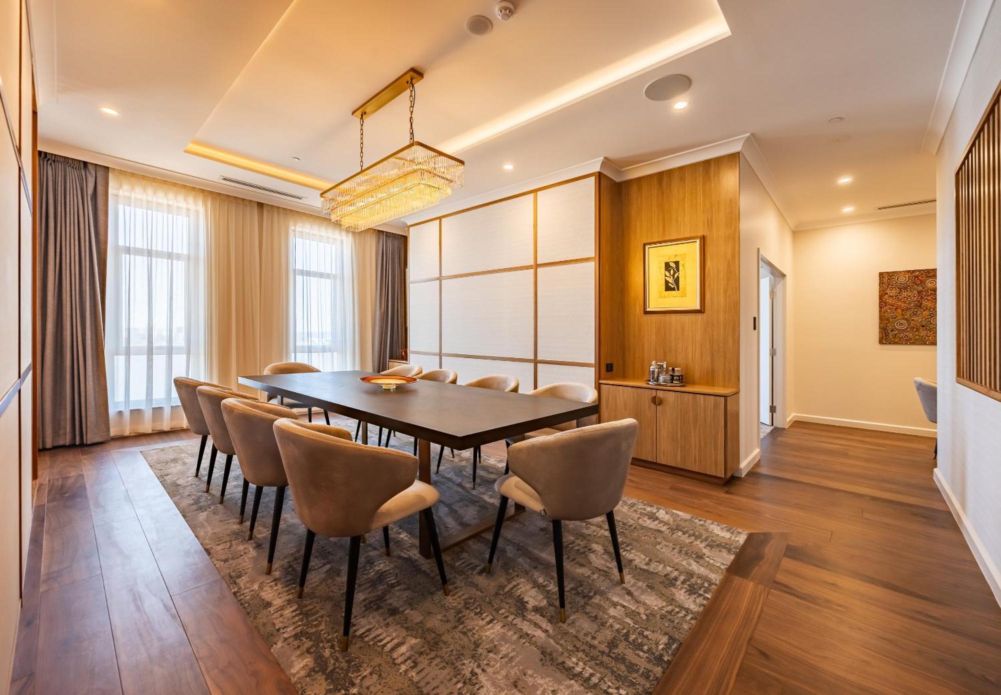 Duxton Hotel Perth Esterno foto The dining room